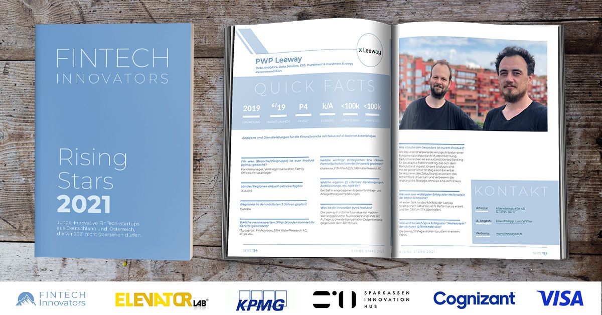 Leeway im FinTech Innovators Rising Stars Report